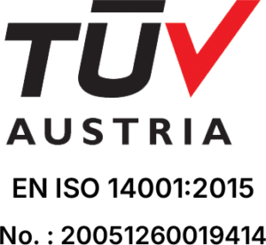 TÜV Austria EN ISO 14001:2015, No. 20051260019414